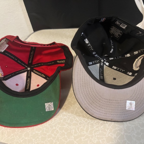 Vintage Houston Rockets Hat Duo Mitchell Ness A Must Have! - Picture 9 of 10